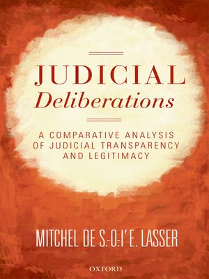 cover image of Judicial Deliberations
